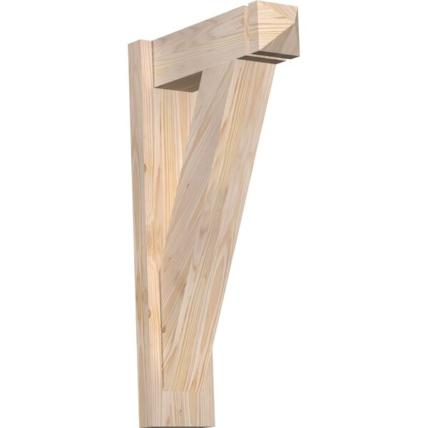 Ekena Millwork Traditional Arts & Crafts Smooth Outlooker, Douglas Fir, 5 1/2"W x 16"D x 28"H OUT06X16X28TRA03SDF - main